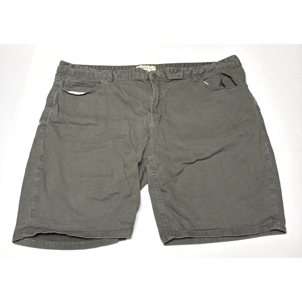 Dapper Boi Slim Fit Chino Shorts Denim Mens Size 48 Army Green